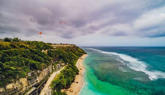 Pantai Pandawa jadi salah satu tujuan wisata di Badung/ Mediabadung