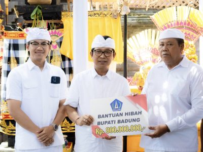 Karya Ngenteg Linggih di Pura Batur, Banjar Pipitan, Desa Adat Canggu