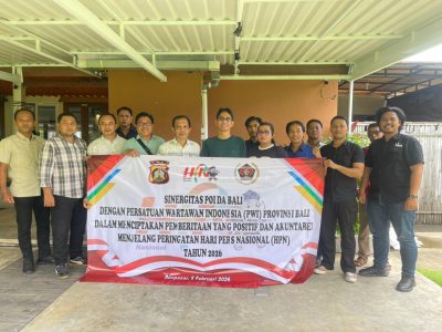 Polda Bali–PWI Perkuat Sinergi Jelang HPN 2026